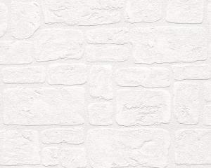 A S Creation  White blown vinyl 2040-42