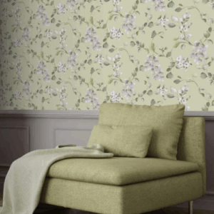 Rasch Rosalie Floral Leaf Trail 260652 - Image 2