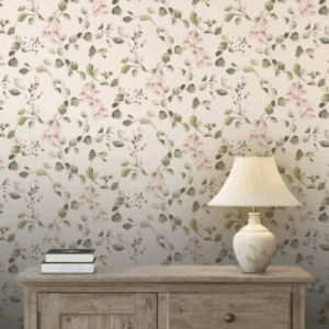 Rasch Rosalie Floral Leaf Trail 260666 - Image 3